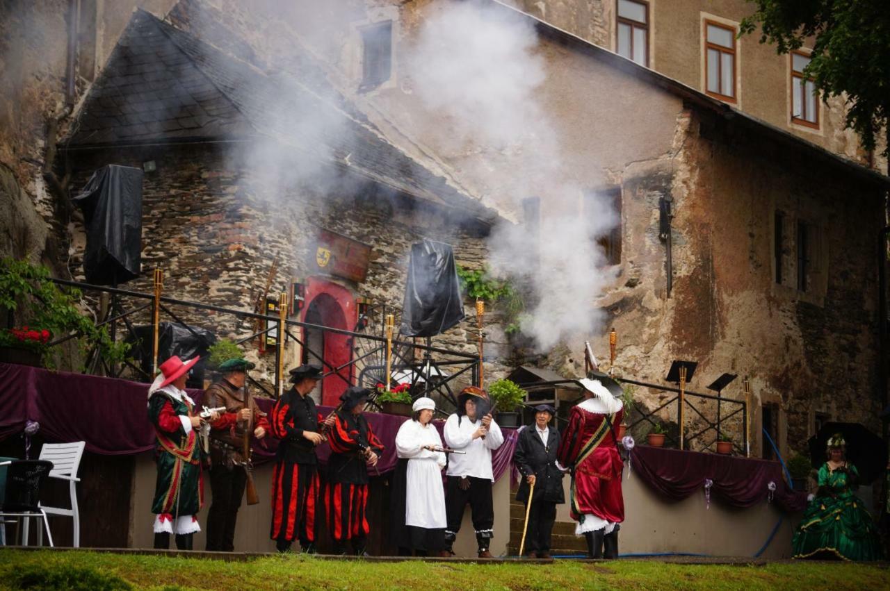 Hotel Schloss Wespenstein Gräfenthal Zewnętrze zdjęcie